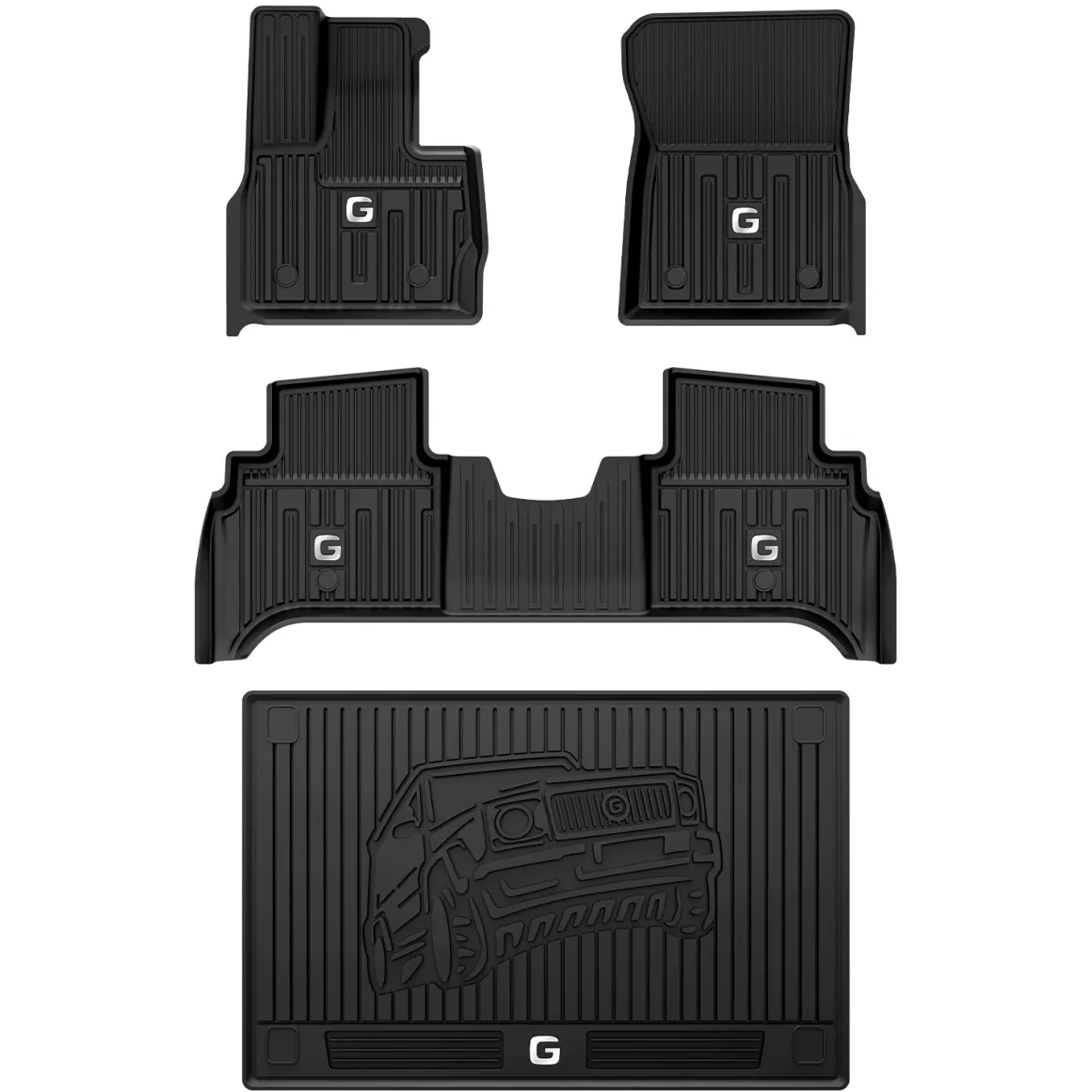 Fit for 2019-2026 Mercedes-Benz G-Class SUV Floor Mats or Cargo Mat
