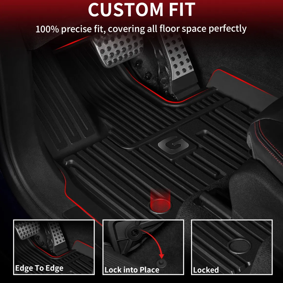 Fit for 2019-2026 Mercedes-Benz G-Class SUV Floor Mats or Cargo Mat