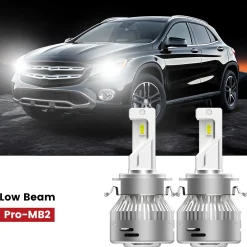 Fit for 2016-2019 Mercedes Benz GLA250 Custom H7 LED Bulbs Exterior Interior Light Plug n Play