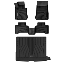Fit for 2016-2022 Mercedes-Benz GLC TPE Material Floor Mats or Cargo Mat