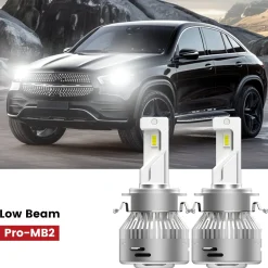 Fit for 2016-2019 Mercedes Benz GLE-Class LED Headlight Bulbs Plug & Play