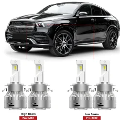 Fit for 2016-2019 Mercedes Benz GLE-Class LED Headlight Bulbs Plug & Play