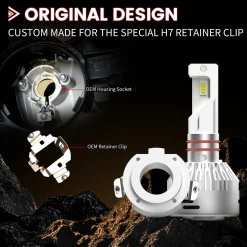 Fit for 2016-2019 Mercedes Benz GLE-Class LED Headlight Bulbs Plug & Play