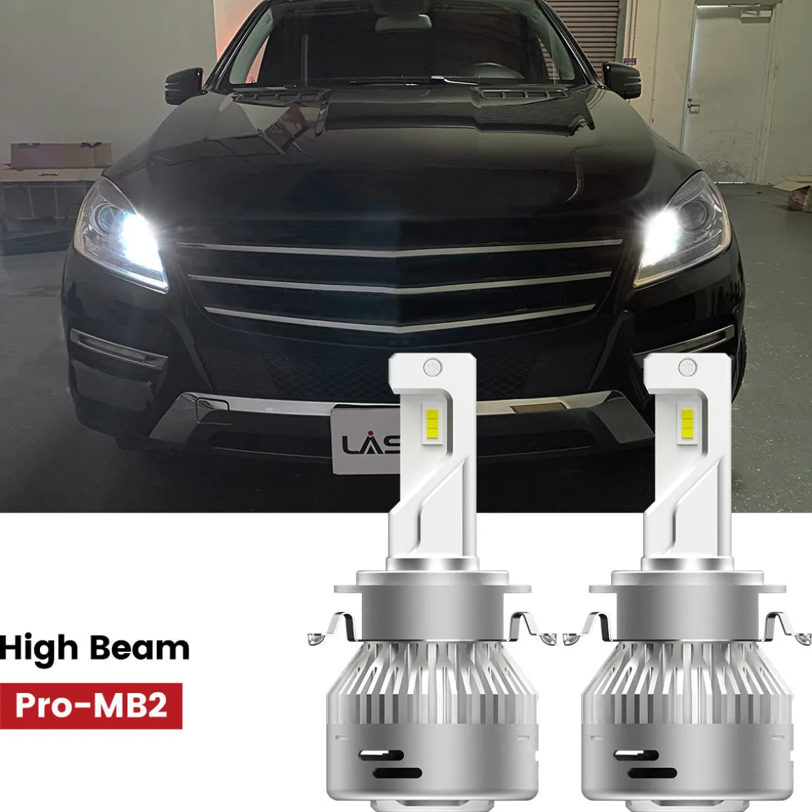 Fit for 2012-2015 Mercedes Benz M-Class ML350 ML550 Custom H7 LED Bulbs Exterior Interior Light
