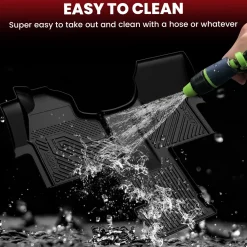 Fit for 2007-2018 Mercedes Benz Sprinter 1st Row Floor Mats, Fit Cargo Van Not fit Passenger Van or Crew Van