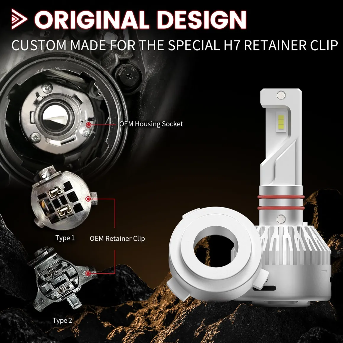 Fit for 2014-2019 Mitsubishi Outlander Custom H7 LED Bulbs Exterior Interior Lights Plug and Play