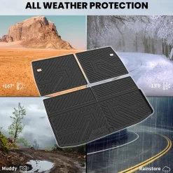 Fit for 2022-2025 Mitsubishi Outlander Floor Mats or Seatback & Cargo Mats, Not Fit PHEV or Sport Models