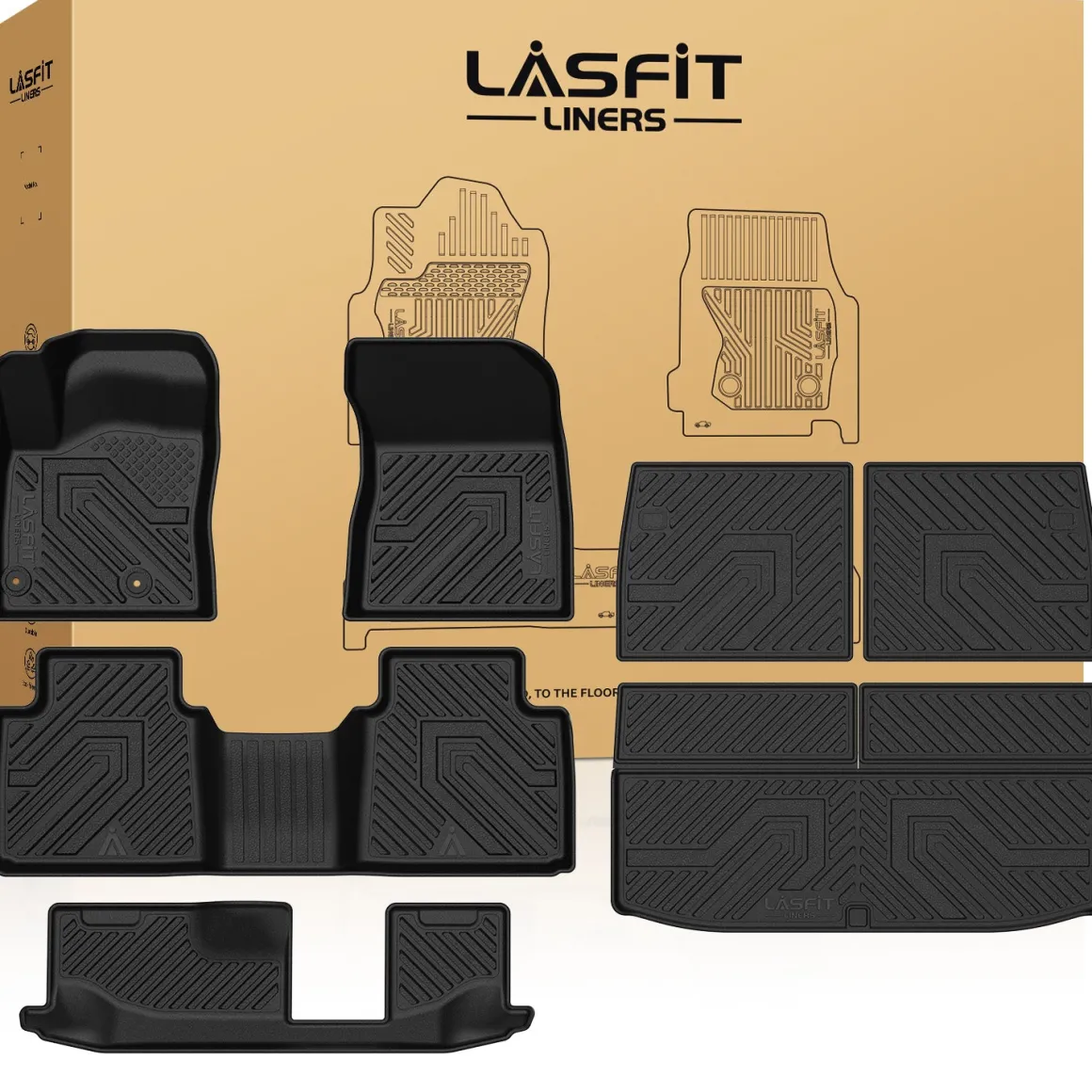 Fit for 2022-2025 Mitsubishi Outlander Floor Mats or Seatback & Cargo Mats, Not Fit PHEV or Sport Models
