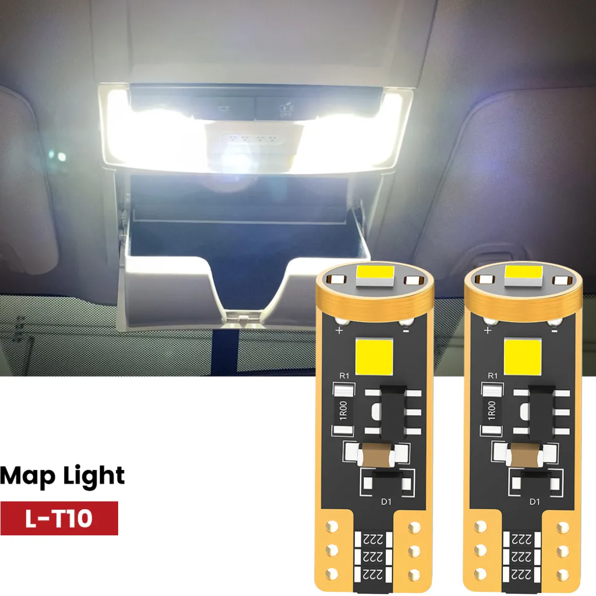 Fit for 2019-2022 Nissan Altima The Brightest LED Bulbs Upgrade | Tested and Verified