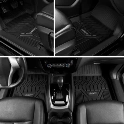 Fit for 2017-2018 Nissan Armada Custom Floor Mats TPE Material 1st & 2nd Row or Seatback & Cargo Mats