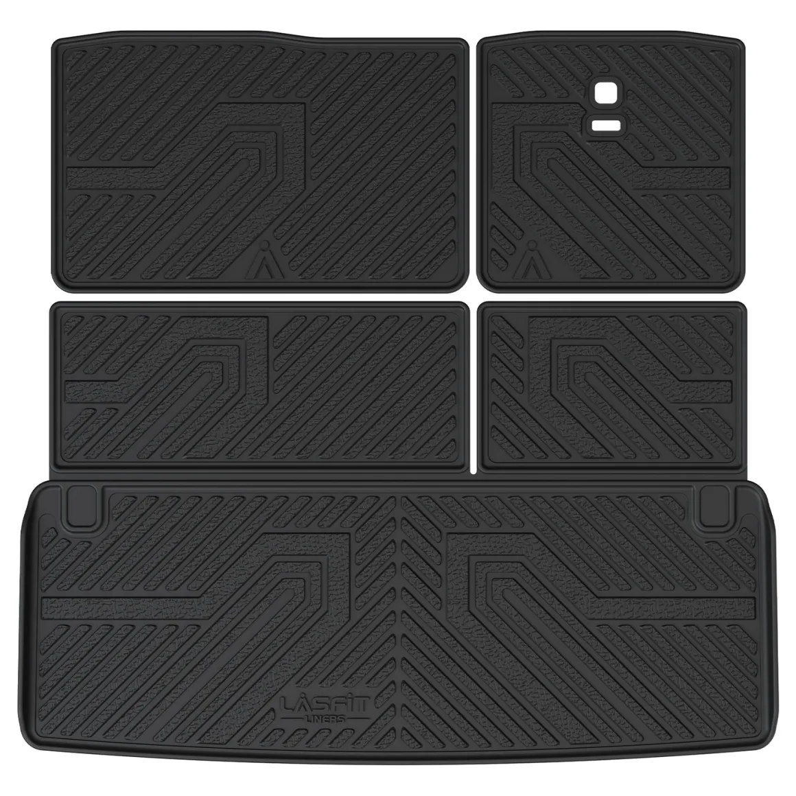 Fit for 2017-2018 Nissan Armada Custom Floor Mats TPE Material 1st & 2nd Row or Seatback & Cargo Mats