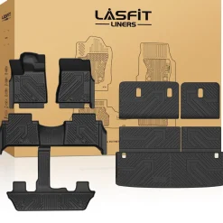Fit for 2025-2026 Nissan Armada TPE Floor Mats or Cargo Mat & Seatback Mats, Not Compatible with Models Equipped with Cargo Shelf