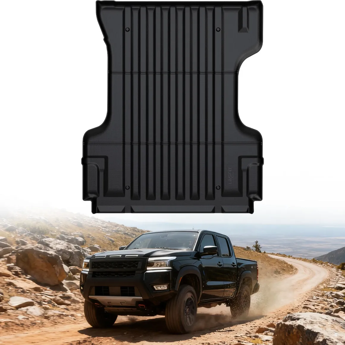Fit for 2022-2026 Nissan Frontier Heavy Duty Truck Bed Mat or Tailgate Mat