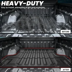 Fit for 2022-2026 Nissan Frontier Heavy Duty Truck Bed Mat or Tailgate Mat
