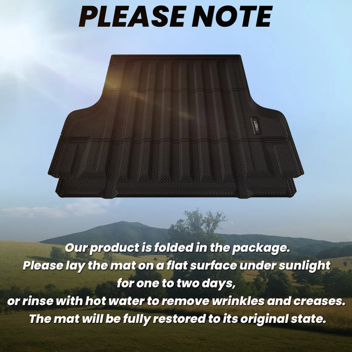 Fit for 2022-2026 Nissan Frontier Heavy Duty Truck Bed Mat or Tailgate Mat