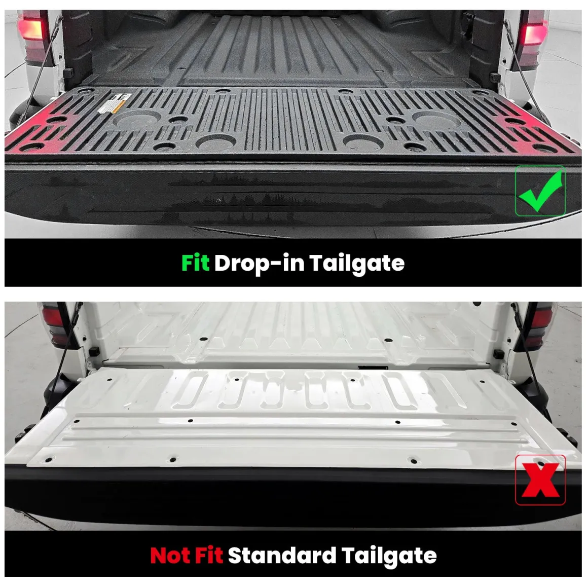 Fit for 2022-2026 Nissan Frontier Heavy Duty Truck Bed Mat or Tailgate Mat