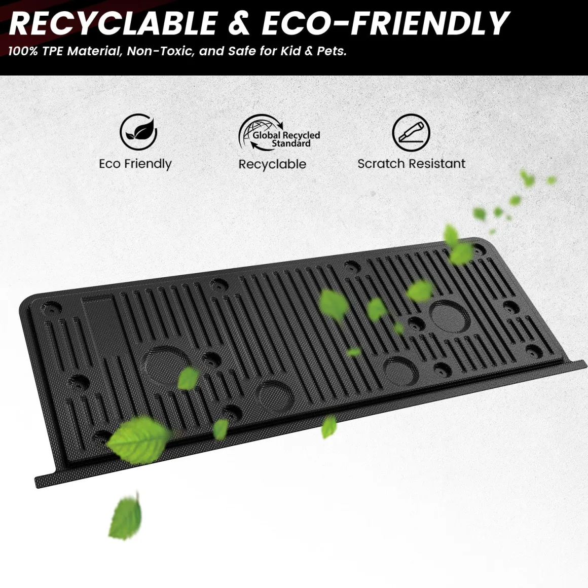 Fit for 2022-2026 Nissan Frontier Heavy Duty Truck Bed Mat or Tailgate Mat