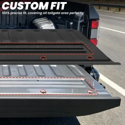 Fit for 2022-2026 Nissan Frontier Heavy Duty Truck Bed Mat or Tailgate Mat