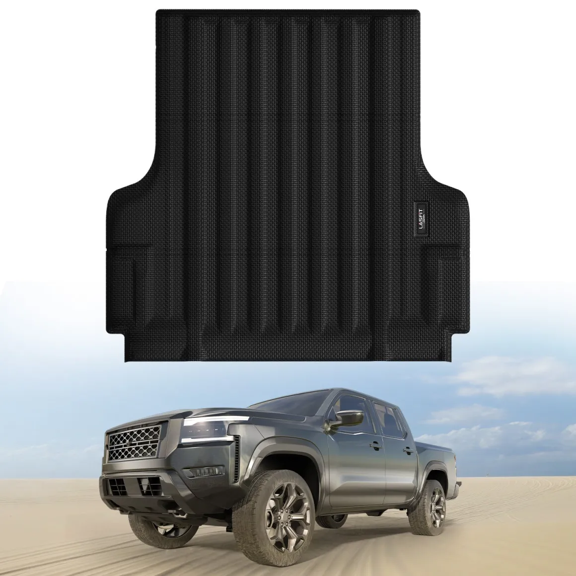 Fit for 2022-2026 Nissan Frontier Heavy Duty Truck Bed Mat or Tailgate Mat
