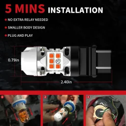 Fit for 2009-2021 Nissan Frontier LED Bulbs Upgrade | Tested and Verified
