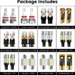 Fit for 2009-2021 Nissan Frontier LED Bulbs Upgrade | Tested and Verified