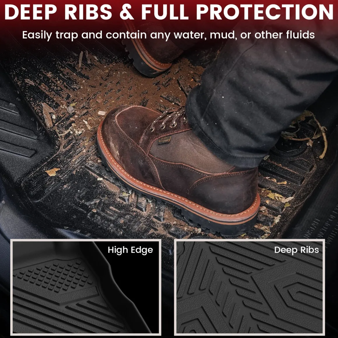 Fit for 2018-2024 Nissan Kicks and 2025 Nissan Kicks Play Floor Mats & Cargo Mat