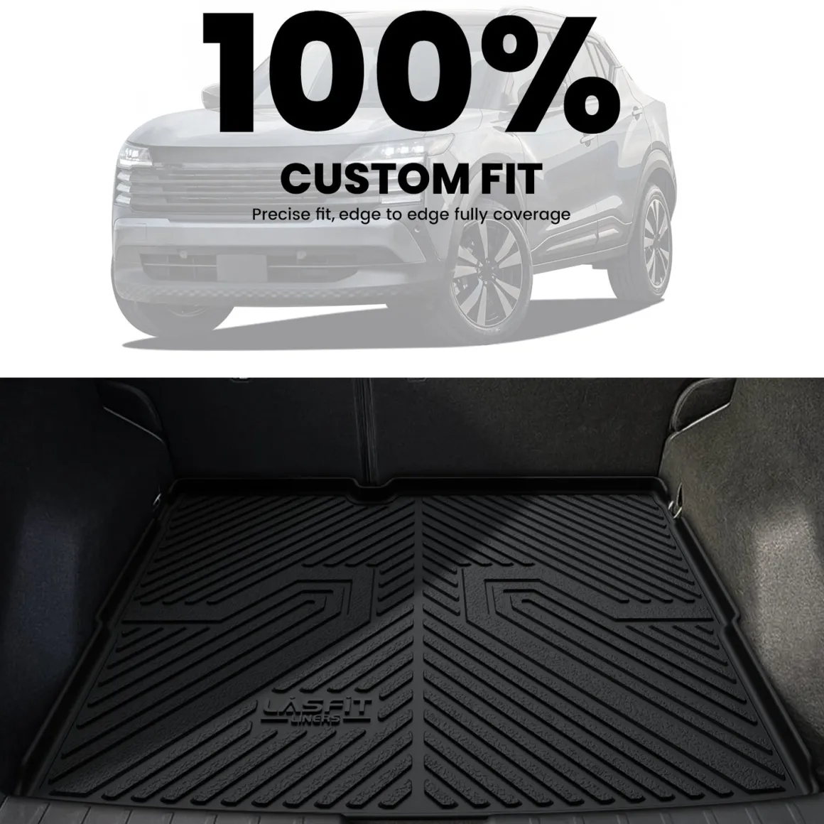 Fit for 2025-2026 Nissan Kicks Floor Mats or Seatback Mat & Cargo Mat, Not Fit 2025 Kicks Play