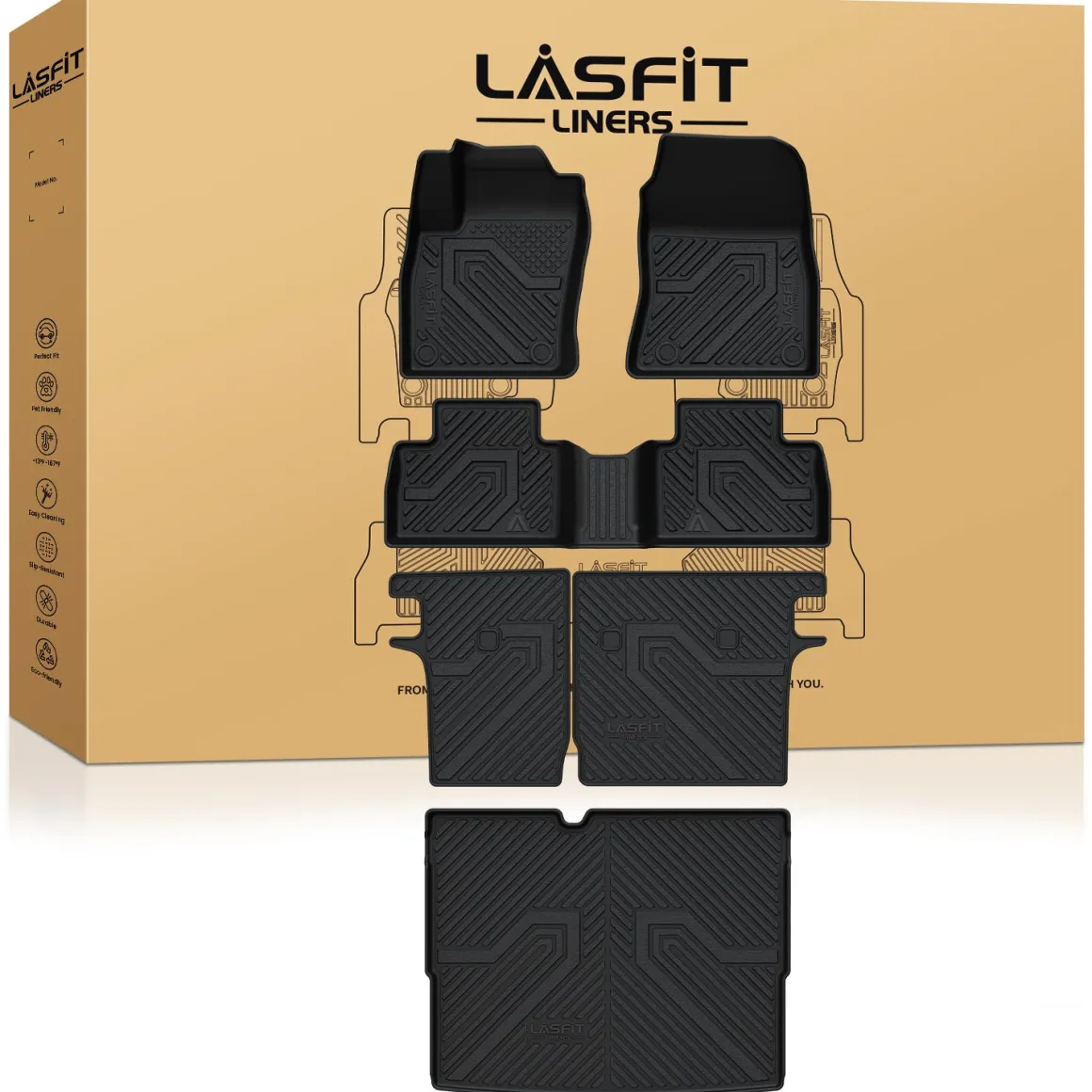 Fit for 2025-2026 Nissan Kicks Floor Mats or Seatback Mat & Cargo Mat, Not Fit 2025 Kicks Play