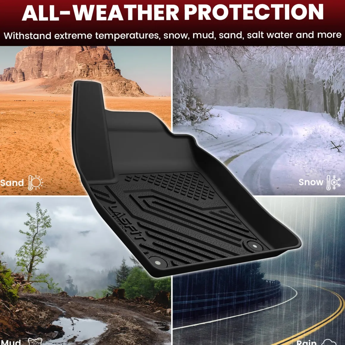 Fit for 2025-2026 Nissan Kicks Floor Mats or Seatback Mat & Cargo Mat, Not Fit 2025 Kicks Play