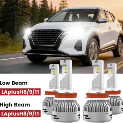 Fit for 2018-2024 Nissan Kicks LED Bulbs Upgrade