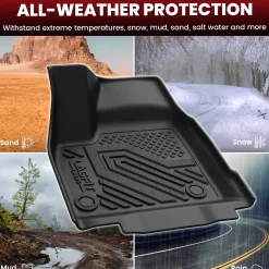 Fit for 2026 Nissan Leaf Floor Mats & Seatback & Cargo Mats