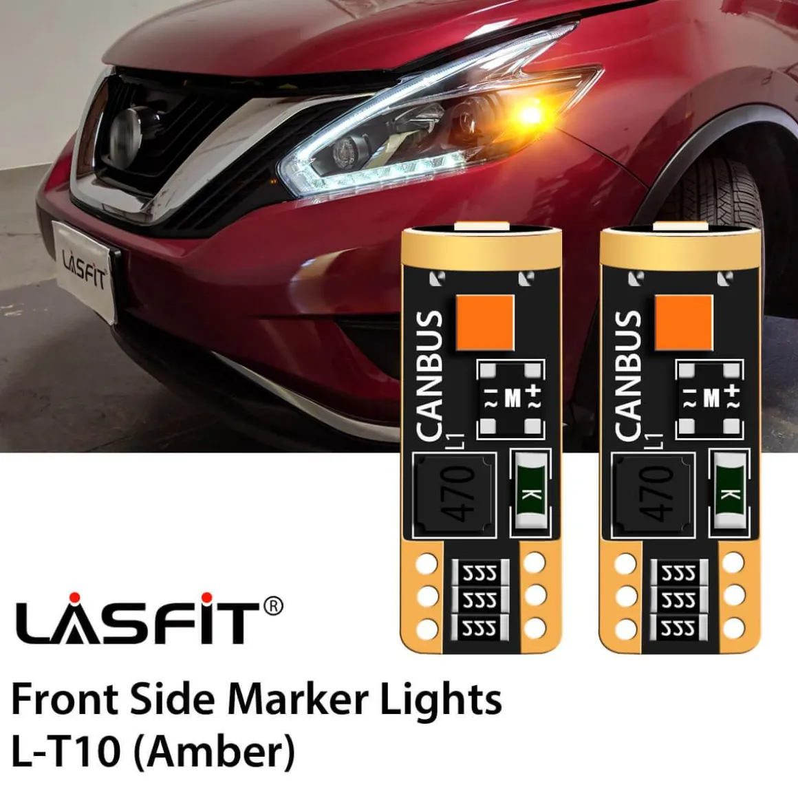 Fit for 2015-2018 Nissan Murano LED bulbs H11 Exterior Lights Turn Signal Backup Lights