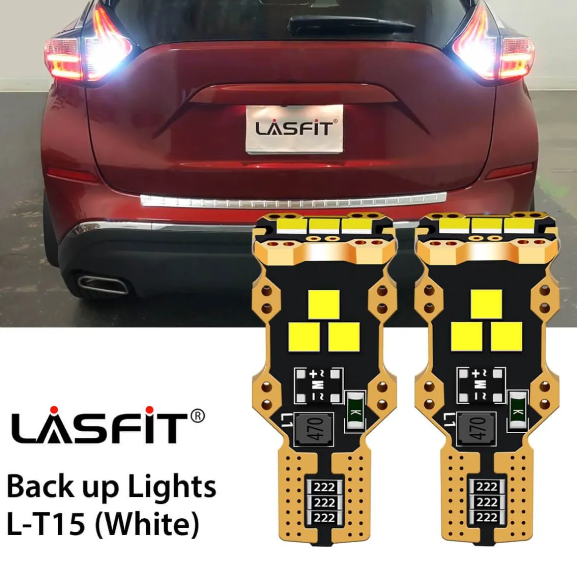 Fit for 2015-2018 Nissan Murano LED bulbs H11 Exterior Lights Turn Signal Backup Lights