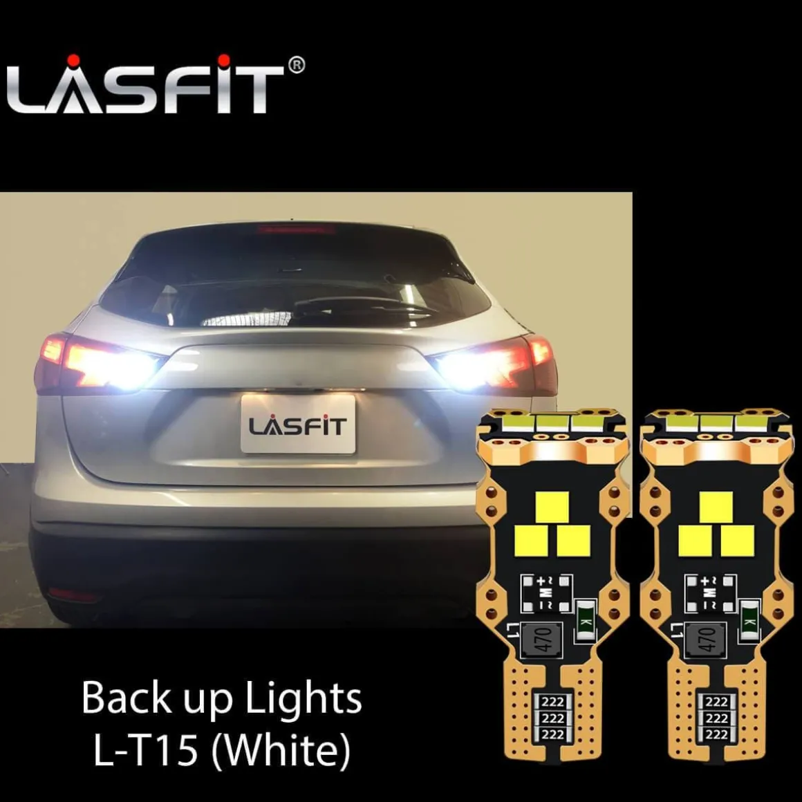 Fit for 2017-2019 Nissan Rogue Sport LED Bulbs H11 Exterior Interior Lights Plug and Play