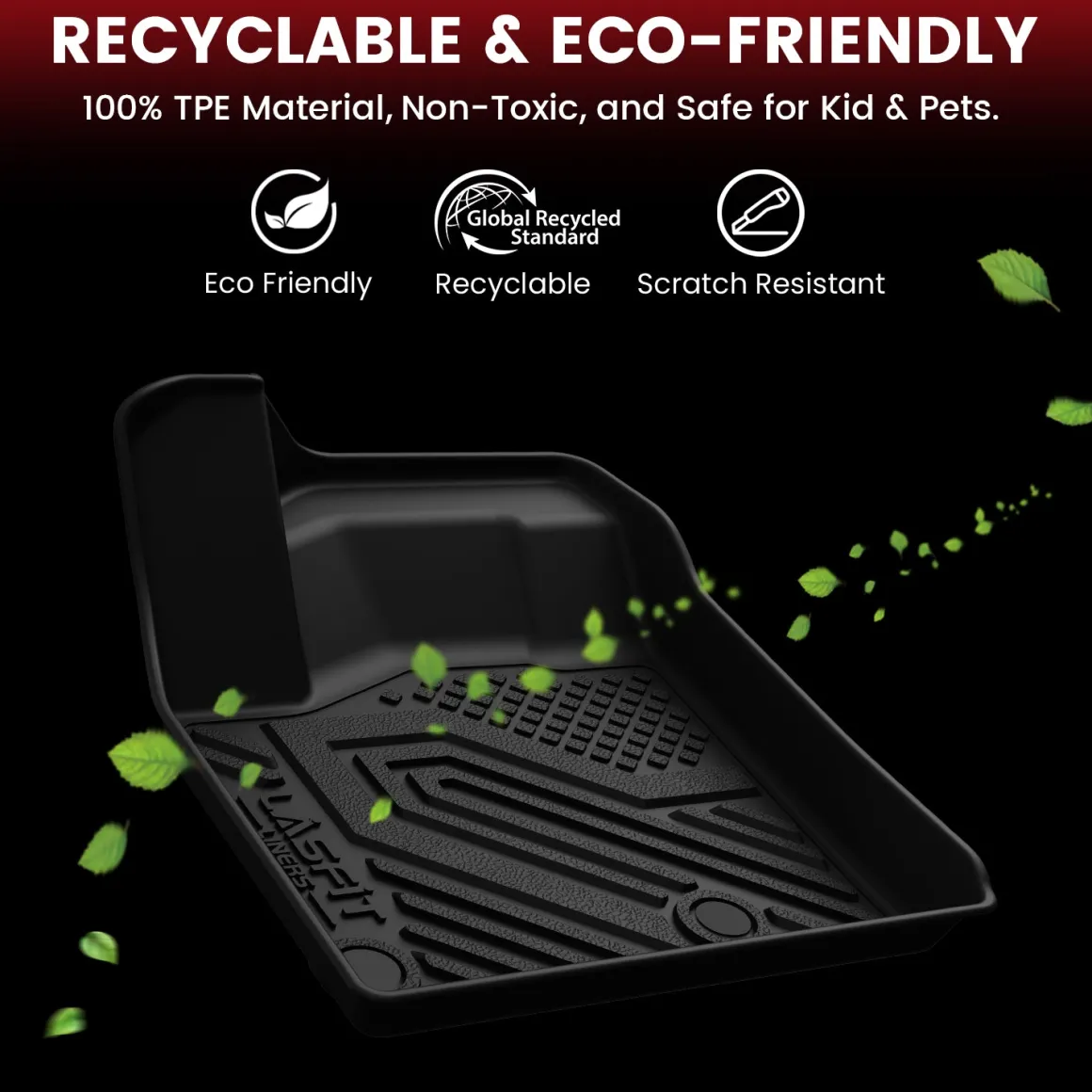 Fit for 2021-2026 Nissan Rogue TPE Material Floor Mats or Cargo Mat, Not for Sport or 2026 Rogue PHEV