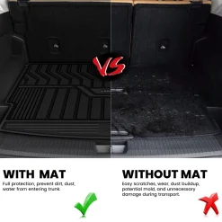 Fit for 2021-2026 Nissan Rogue TPE Material Floor Mats or Cargo Mat, Not for Sport or 2026 Rogue PHEV