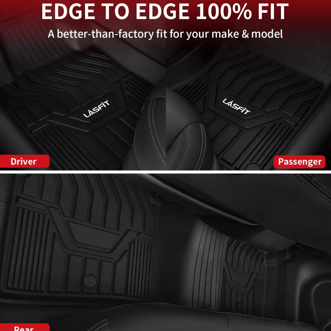 Fit for 2021-2026 Nissan Rogue TPE Material Floor Mats or Cargo Mat, Not for Sport or 2026 Rogue PHEV