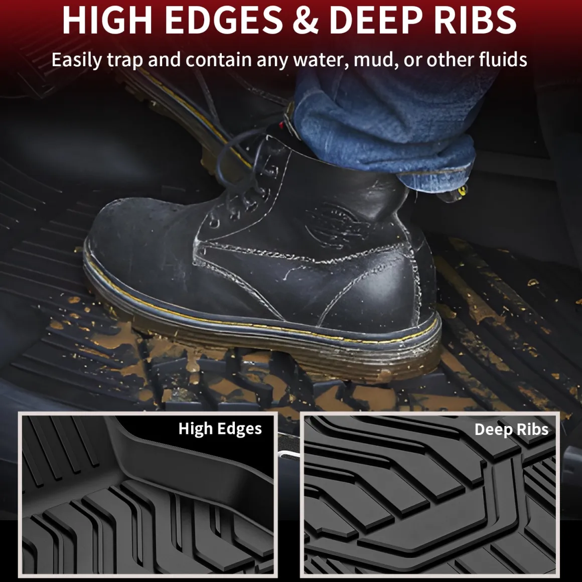 Fit for 2021-2026 Nissan Rogue TPE Material Floor Mats or Cargo Mat, Not for Sport or 2026 Rogue PHEV