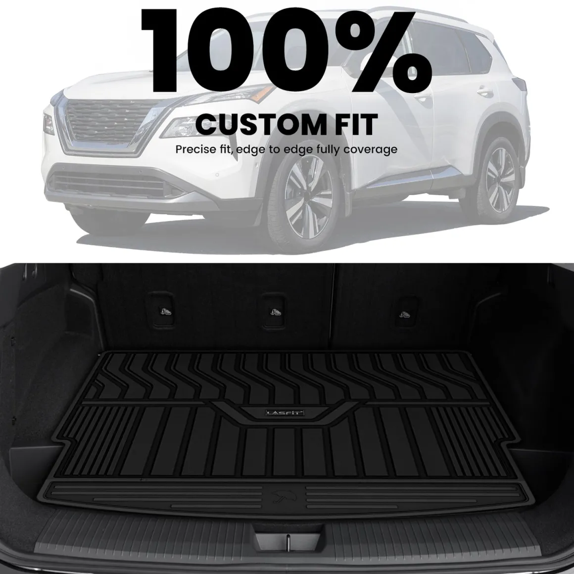 Fit for 2021-2026 Nissan Rogue TPE Material Floor Mats or Cargo Mat, Not for Sport or 2026 Rogue PHEV