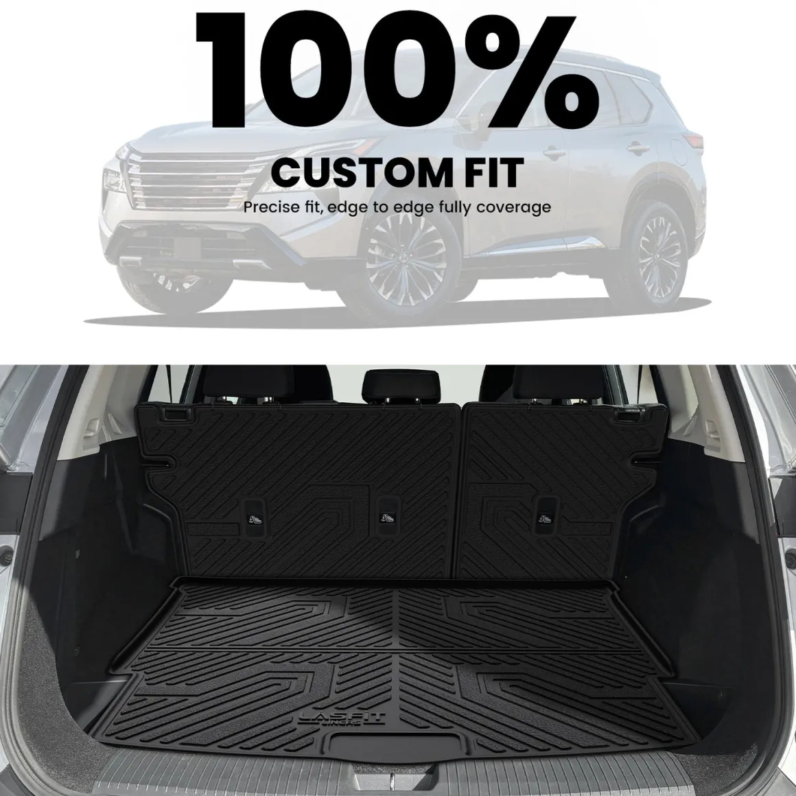 Fit for 2021-2026 Nissan Rogue TPE Material Floor Mats or Cargo Mat, Not for Sport or 2026 Rogue PHEV