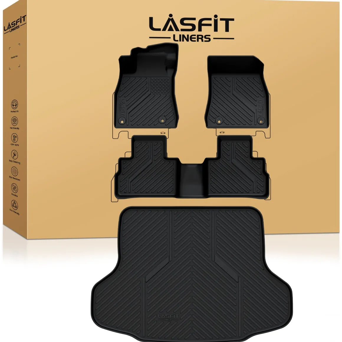 Fit for 2022-2025 Nissan Sentra Floor Mats & Cargo Mat