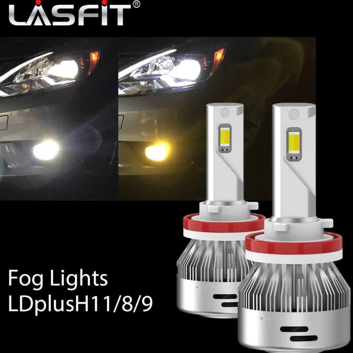 Fit for 2016-2019 Nissan Sentra LED Bulbs H11 Exterior Interior Lights