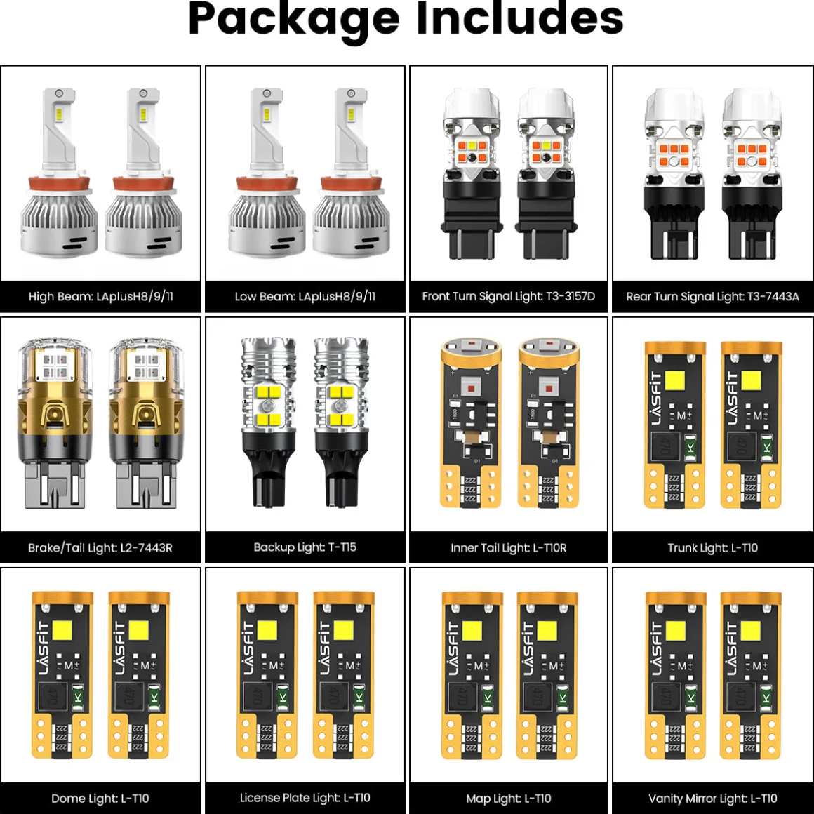 Fit for 2020-2025 Nissan Sentra LED Bulbs Upgrade | Tested and Verified