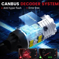 Fit for 2007-2009 Nissan Sentra The Brightest LED Bulbs Upgrade
