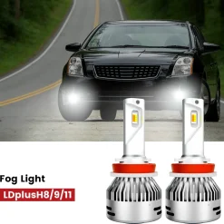 Fit for 2007-2009 Nissan Sentra The Brightest LED Bulbs Upgrade
