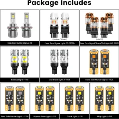 Fit for 2010-2012 Nissan Sentra The Brightest LED Bulbs Upgrade