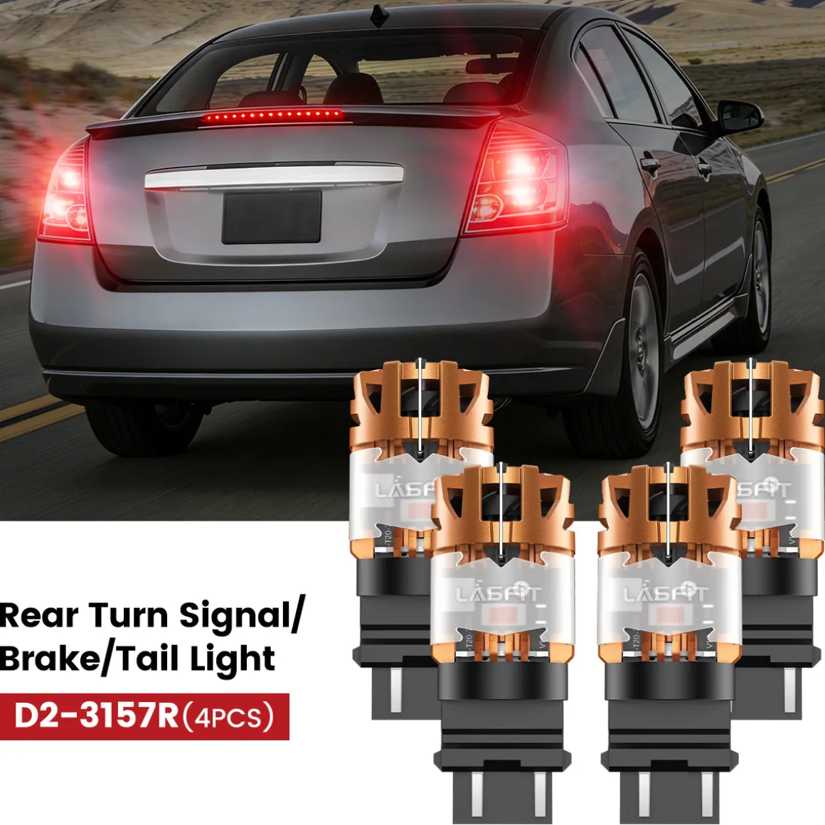 Fit for 2010-2012 Nissan Sentra The Brightest LED Bulbs Upgrade