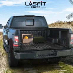 Fit for 2017-2024 Nissan Titan 67.0 inches Heavy Duty Truck Bed Mats, Not Fit Drop-in liners, Not Fit Equipped Truck bed storage