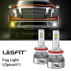 Fit for 2016-2019 Nissan Titan LED Bulbs H11 9005 Exterior Bulbs Upgrade