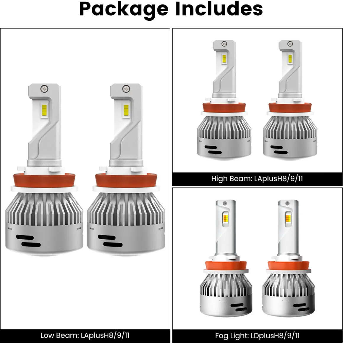 Fit for 2020-2023 Nissan Versa LED Bulbs Upgrade | Tested and Verified